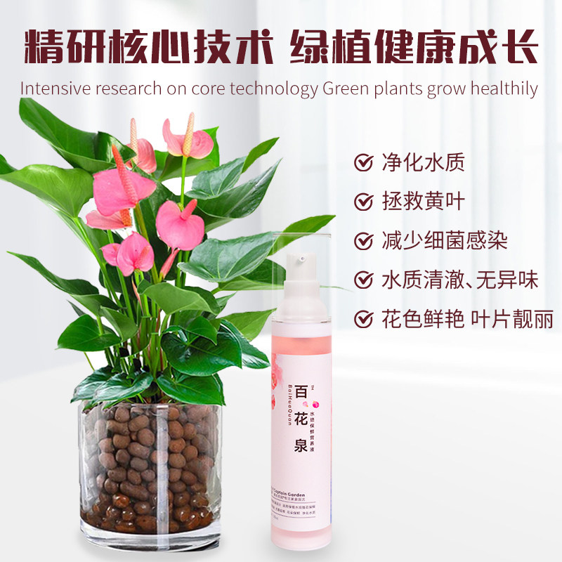 【买二送一】百花泉绿植花卉水培植物净水养根专用营养液船长花园,鲜花速递/花卉仿真/绿植园艺,家庭园艺肥料,淘宝优惠券,粉丝福利购,淘宝优惠卷