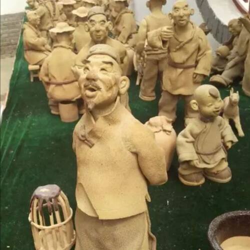 教学泥雕塑泥叫花鸡黄泥土粘土