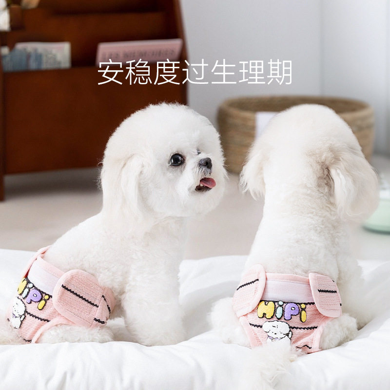 狗狗裤泰迪姨妈巾月经期防扰小狗安全可洗裤尿不湿宠物