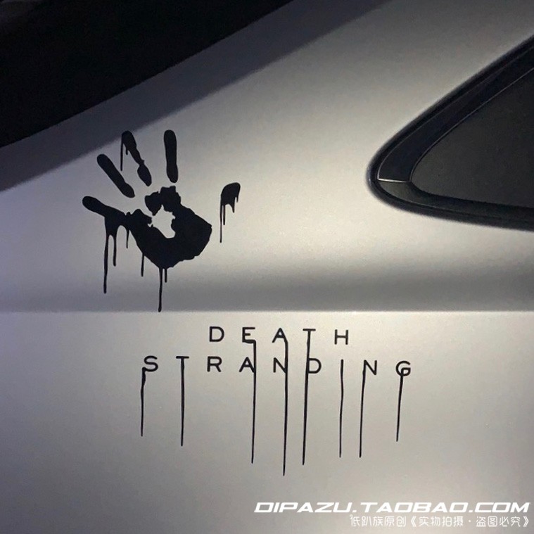汽车装饰贴纸死亡搁浅Death Stranding小岛秀夫游戏车贴防水贴纸
