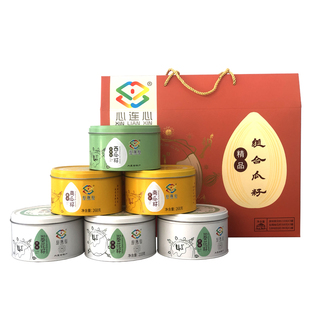 心连心原味葵花籽盐焗南瓜子五香西瓜子精品瓜籽组合装礼盒大礼包
