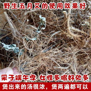 五月艾根客家艾根五月野生艾根艾叶根小叶艾根艾头煲汤500g包邮