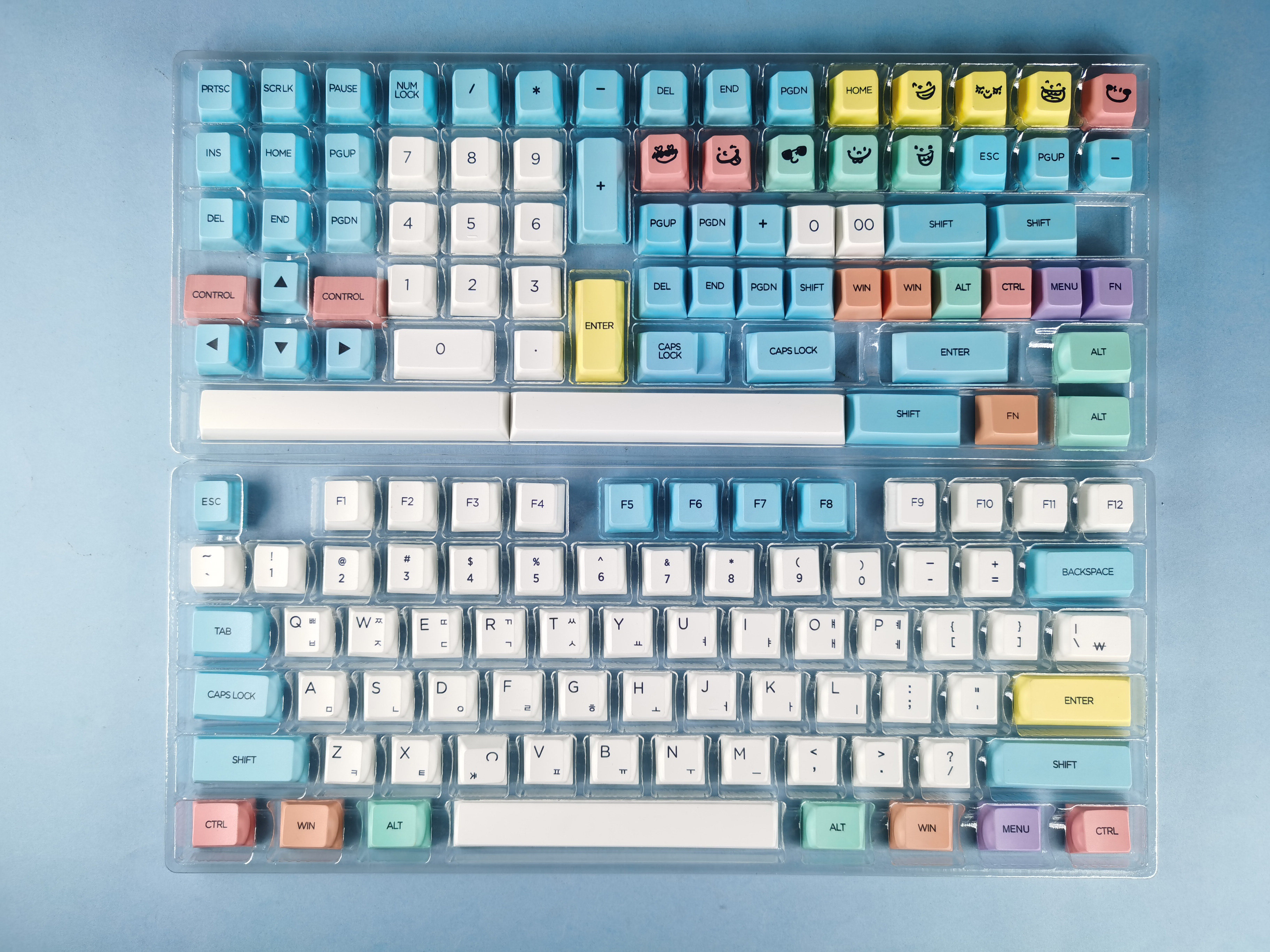 DNDKB 기계식 키보드 염료 승화 PBT 키캡 MDA DSA XDA 오리지널 초크 키캡