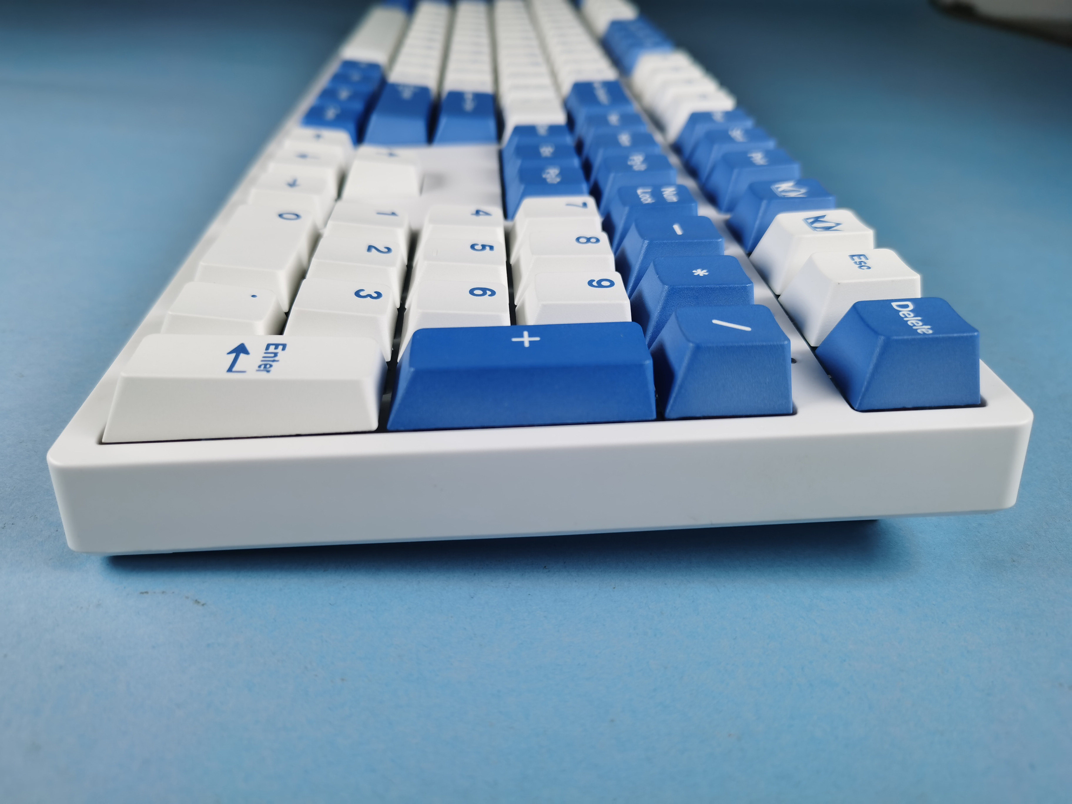 DNDKB MECHANICAL KEYBOARD SUBLIMATION PBT KEYCAP MDA DSA XDA ORIGINAL CLASSIC BLUE KEYCAP