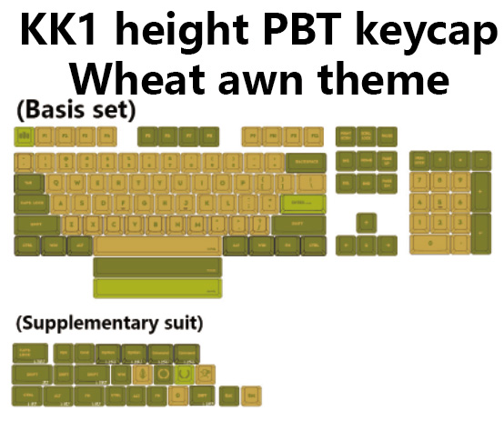 机械键盘热升华XDAPBT键帽