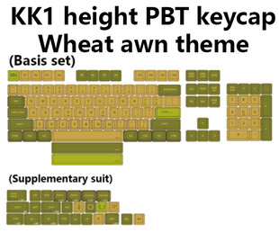 DNDKB机械键盘热升华PBT键帽，MDA DSA  原厂，XDA 麦芒键帽