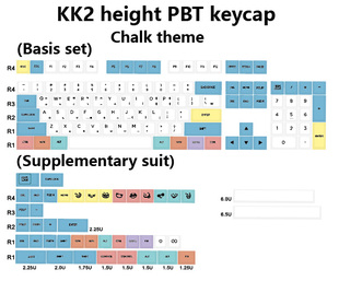 DNDKB 机械键盘热升华PBT键帽 MDA DSA  XDA  原厂  粉笔键帽