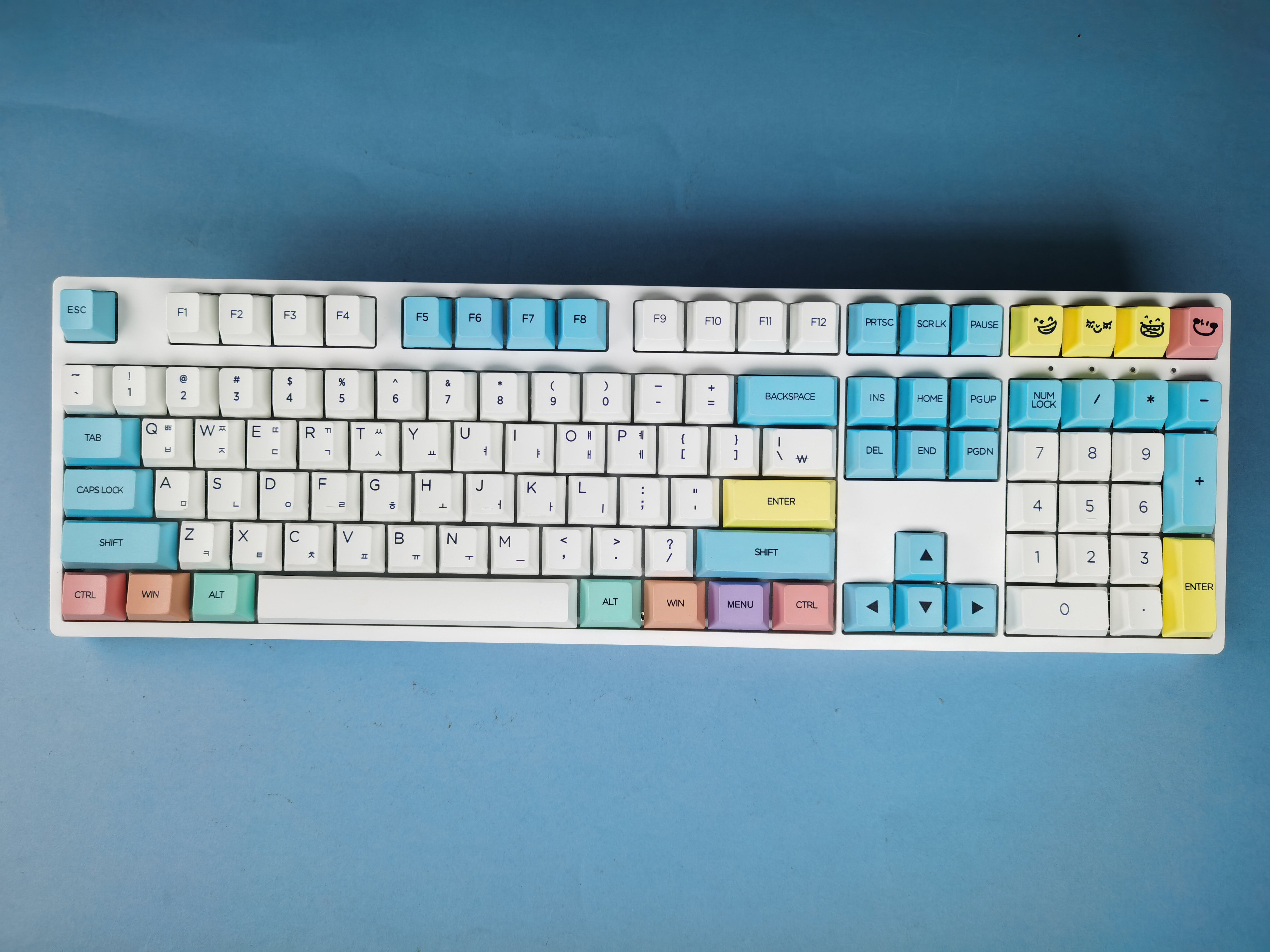 DNDKB 기계식 키보드 염료 승화 PBT 키캡 MDA DSA XDA 오리지널 초크 키캡