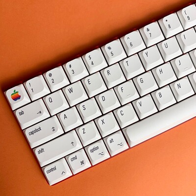 DNDKB超薄矮轴键帽JWA高度极简苹果风PBT热升华K3 nuphy 贱驴渴创