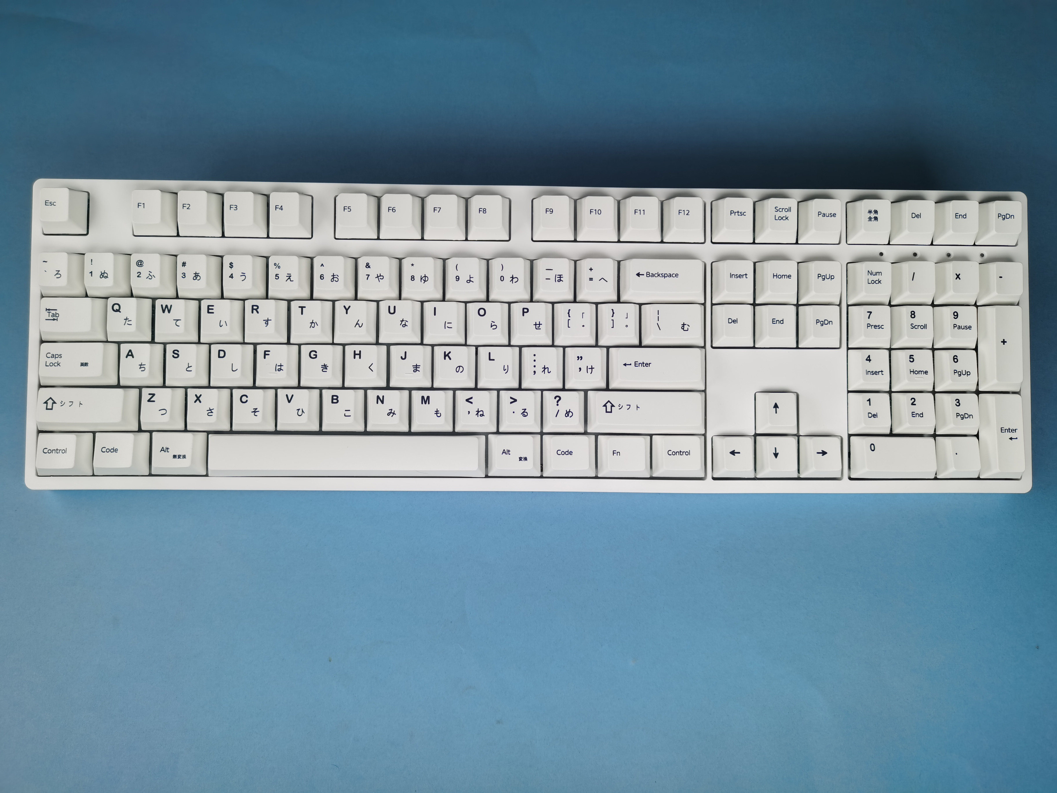 DNDKB MECHANICAL KEYBOARD SUBLIMATION PBT KEYCAP MDA DSA XDA ORIGINAL MINIMALIST WHITE KEYCAP