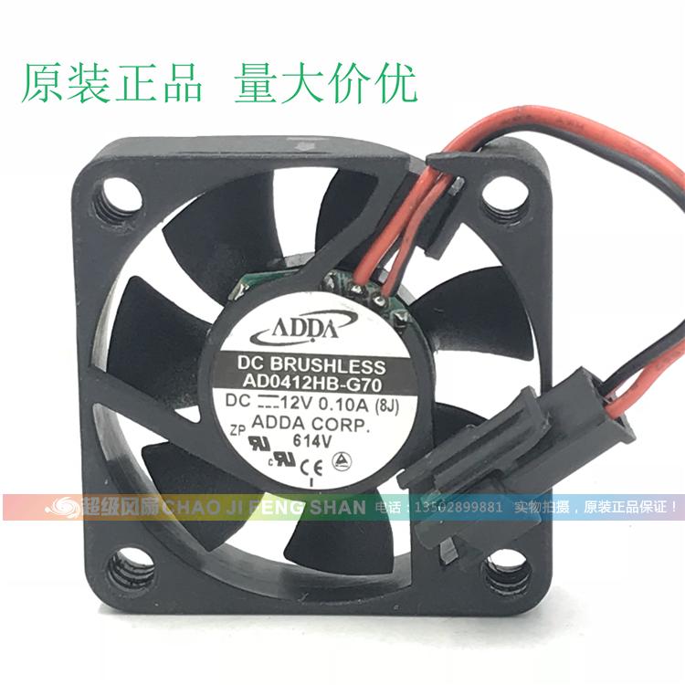 ̨ÍåADDA AD0412HB-G70 12V 0.10A 4ÀåÃ× 4010Ë«¹öÖ鳬¾²Òô·çÉÈ