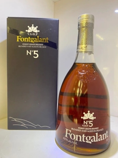 法国原瓶进口白兰地 福阁白兰地洋酒1000ml 福阁VSOP5号白兰地