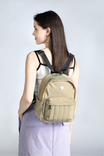 威尔逊双肩包2025新款休闲尼龙布女欧美百搭休闲尼龙布通勤双肩包