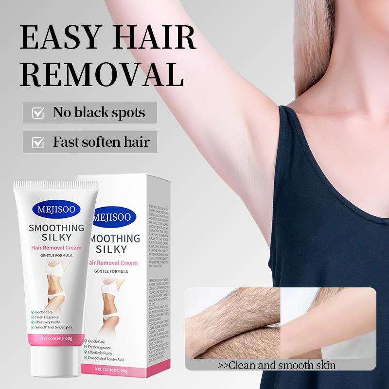 Full body hair removal cream is gentle and non irritating