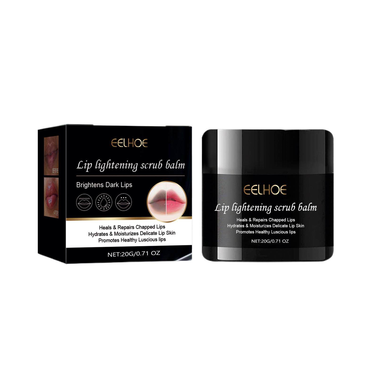 亮唇磨砂膏 清洁唇部角质死皮润唇嫩唇滋润唇部磨砂膏