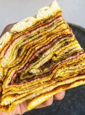 甘肃玫瑰千层饼中秋节兰州特产玫瑰大月饼蒸花馍馍永登美食早餐