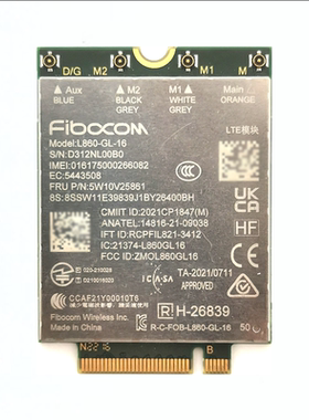 ThinkPad X1N T16 P15v L14 5G 4G 模块 L860-GL-16 5W10V25828