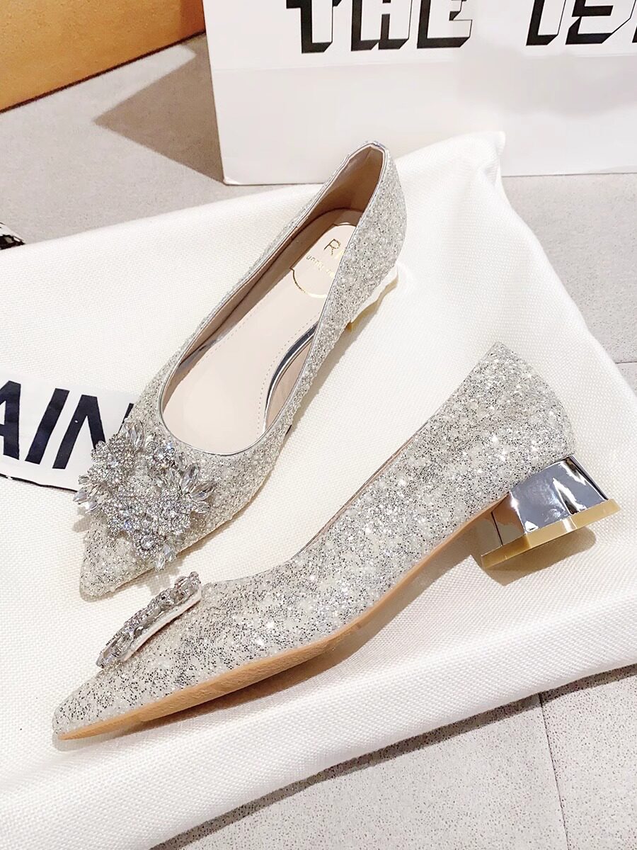 Sparkling Low Heel Wedding Pumps: 2025 Comfort for Your Big Day - Product image 5