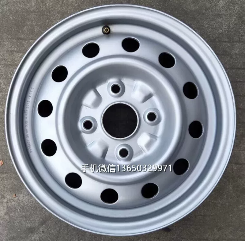 Подержанное оригинальное колесо обод из стали Wuling Rongguang 14-дюймовое 5 отверстий железное кольцо ступицы колес мм 175/70R14 шина
