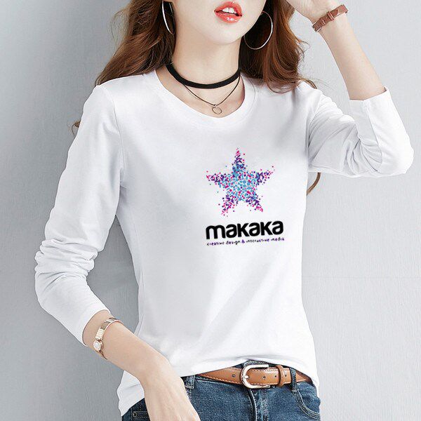 Unlined garment Long sleeve T-shirt lady Spring ins Blouse jacket Exorcism Autumn coat Easy white Base coat T-shirtin the Women's clothing/Boutique , T-shirt  category - from Buy2taobao.com to provide professional Taobao agent buy service