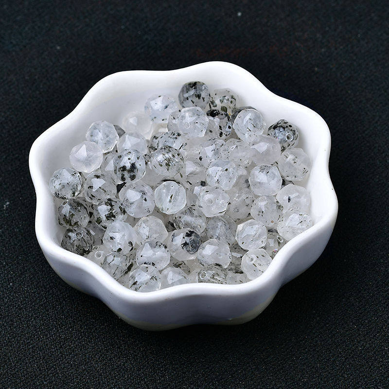 天然黑超七钻石面切面散珠黑云母菱形切面刻面不规则珠子diy手串,饰品/流行首饰/时尚饰品新,DIY配件,淘宝优惠券,粉丝福利购,淘宝优惠卷