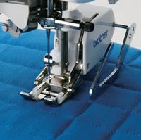 重机兄弟蝴蝶家用电动多功能缝纫机夹棉绗缝导线杆平行线迹导杆