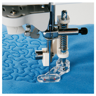 brother兄弟家用电动多功能缝纫机原装自由绗缝压脚织补手推绣花