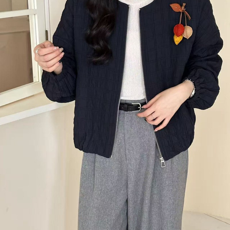 欧洲站2025春季新款百搭短款外套