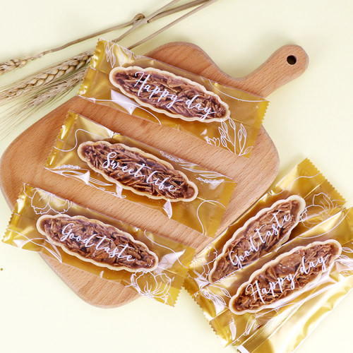 原创糯米船包装袋杏仁脆烘焙包装