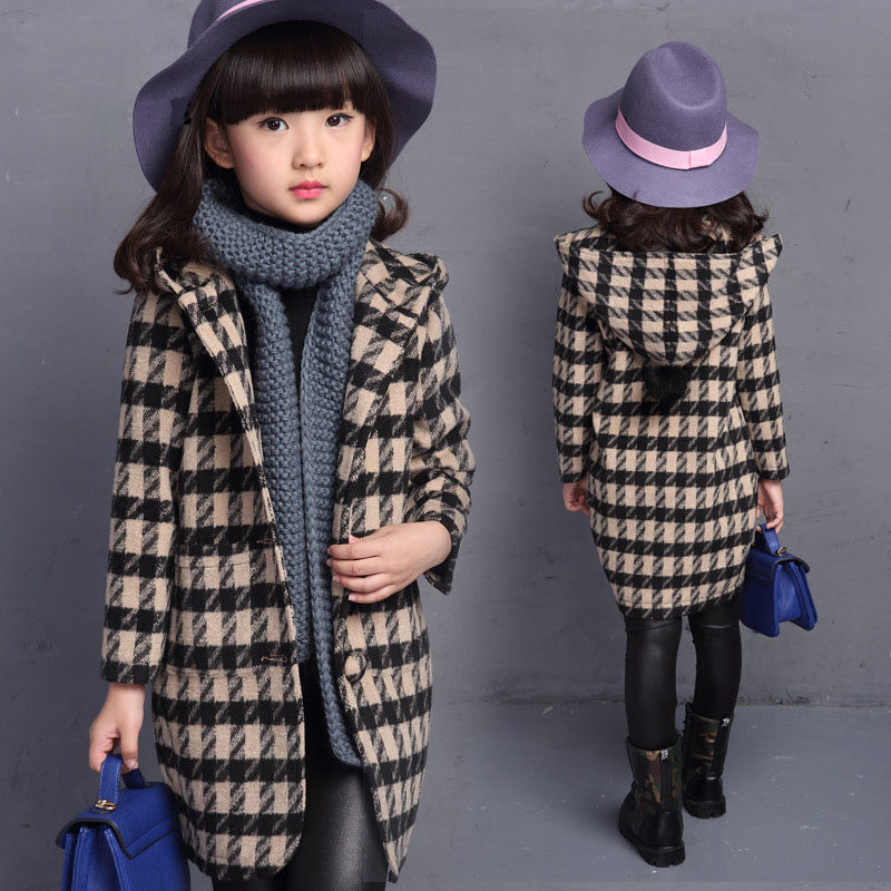 Manteau pour fille en laine - Ref 2161804 Image 3