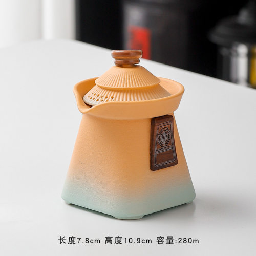 国潮故宫文创宫廷风旅行茶具小套装快客杯便携式户外商务伴手礼品