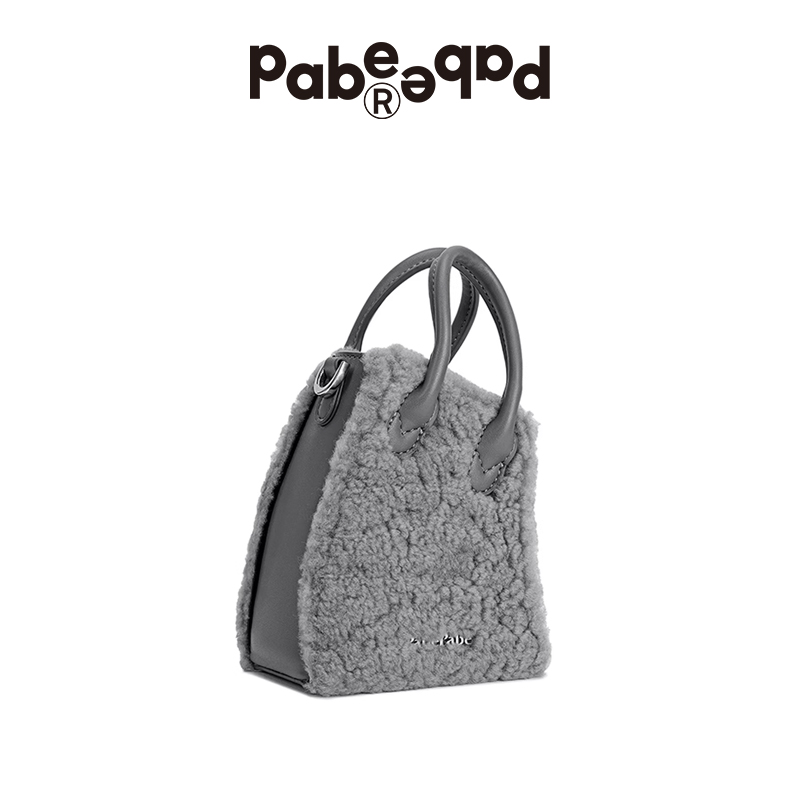 迷你扭腰包羊毛款斜挎单肩小包