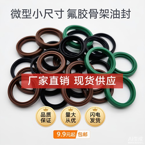 小微型氟骨架胶油封TC/SC/VC定做
