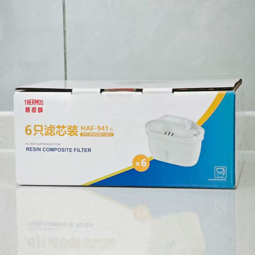 膳魔师家用净水壶滤芯自来水净水器厨房滤水壶