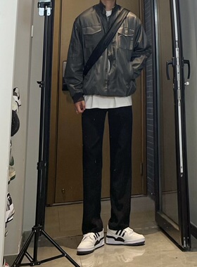 GZ SHOP四季韩系直筒西装裤垂感休闲百搭长裤ins男女同款情侣西裤