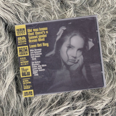 正版 打雷姐专辑 你知道海洋大道下面有一条隧道吗 CD唱片+歌词本