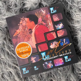 足本 张国荣演唱会88 3CD唱片 张国荣专辑 正版