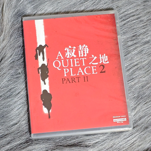 正版 寂静之地电影第二部 4KUHD 蓝光碟BD66 单碟限定版