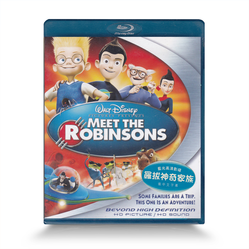 正版原装 经典儿童卡通动画电影 罗拔神奇家族  BD蓝光碟片