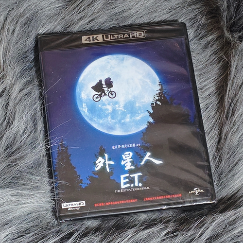 正版E.T. 外星人迅动4K UHD+BD高清蓝光正版科幻温情家庭电影碟片