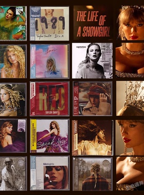 正版 Taylor Swift泰勒斯威夫特 霉霉专辑CD Lover Red歌词本周边