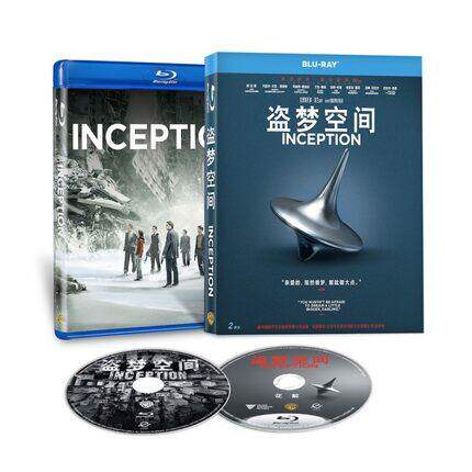 正版盗梦空间bd蓝光高清电影碟片光盘 科幻冒险悬疑片英语5.1声道