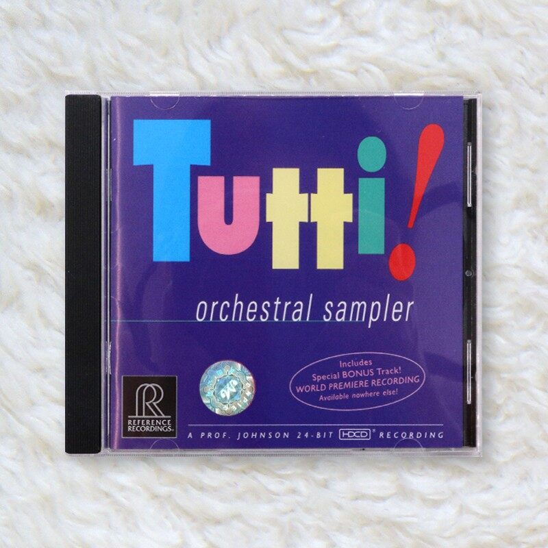 原装进口 无敌天碟Tutti Orchestral Sampler 爆棚古典乐 CD唱片