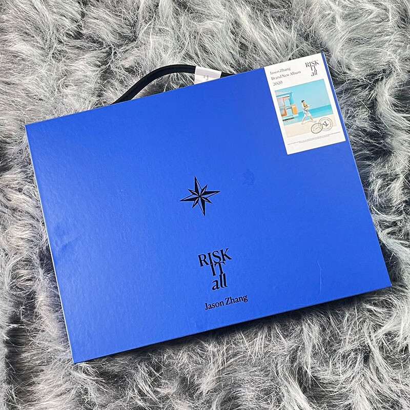 官方正版 张杰专辑CD Risk It All 声来无畏 实体CD+U盘