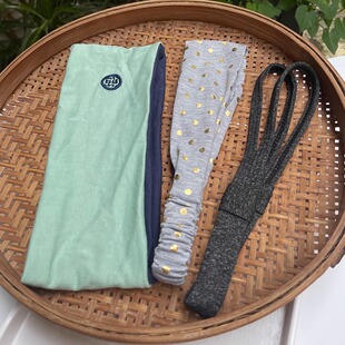 男女通用出口尾货洗脸运动发带头带发箍买两条减3元 YUMMY 包邮