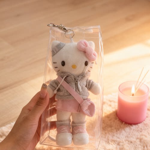 长腿kitty展示包收纳痛包