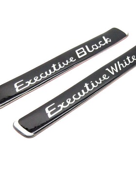 新款汽车Executive长官车标行政标 适用于保时捷 斯柯达 改装叶子