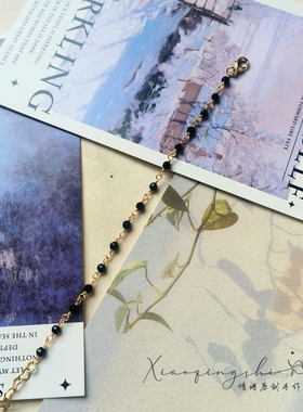 情诗小众设计ins简约手链女