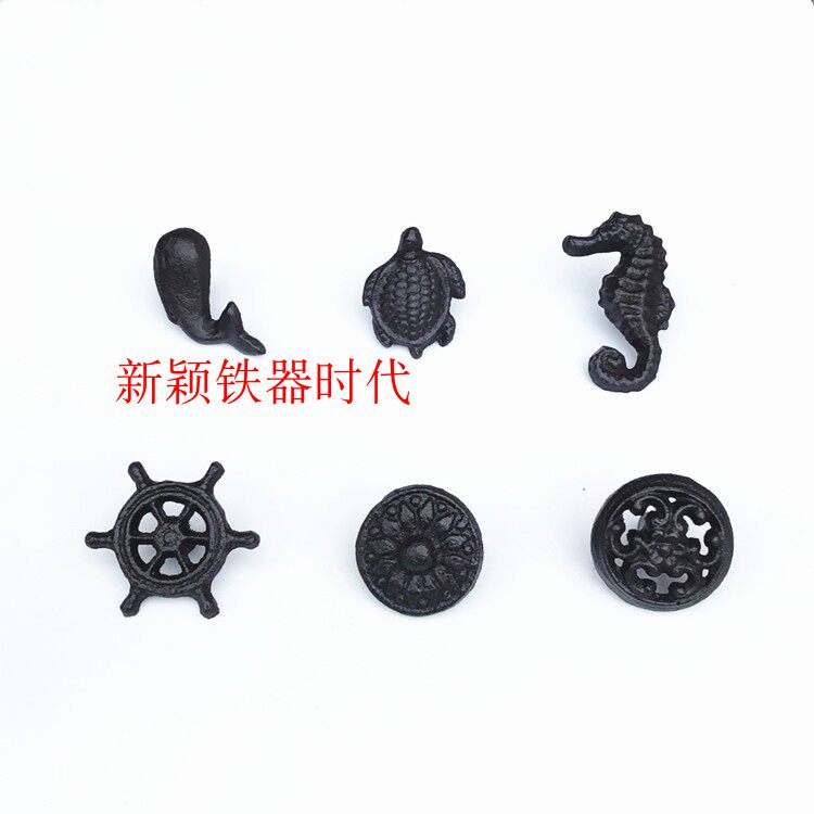 铸铁艺橱柜子动物美式风门拉手