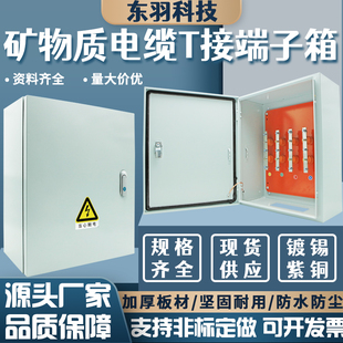 包邮bttrz国标矿物电缆t接箱低压分支转换箱电缆接线箱铜排分支箱